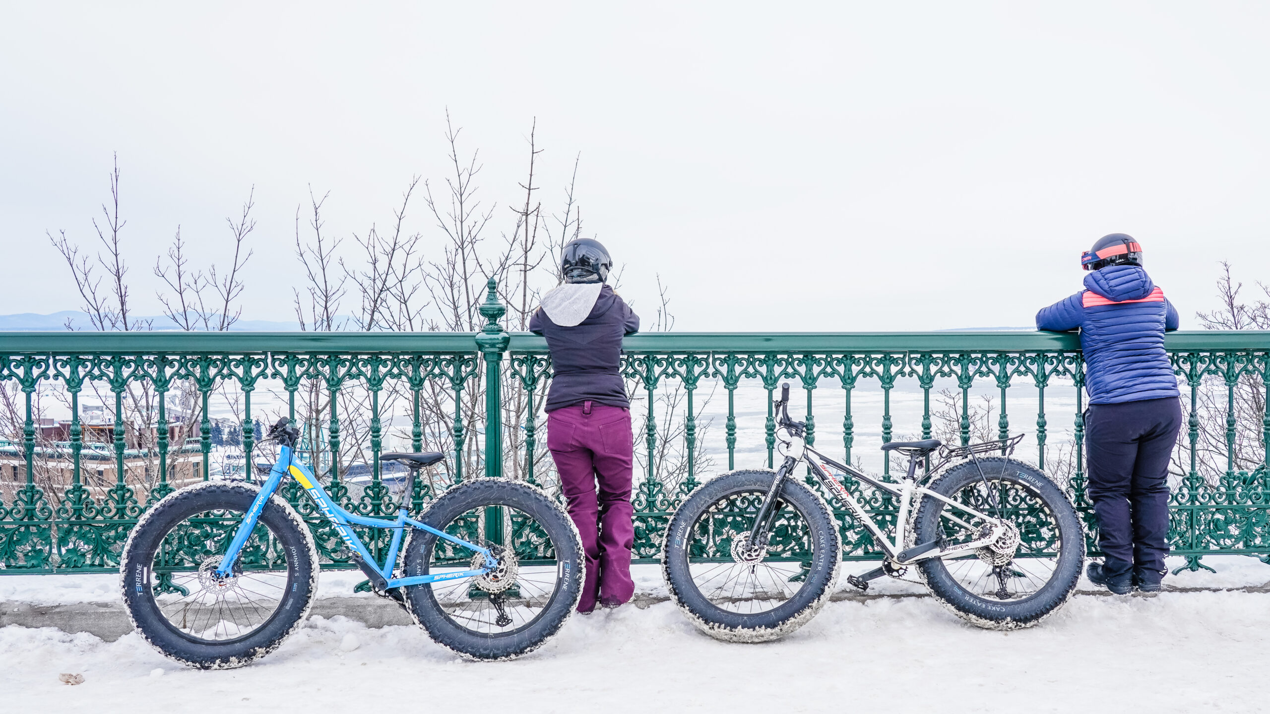 Fat biking activities and Winter Wear Rental in Quebec City