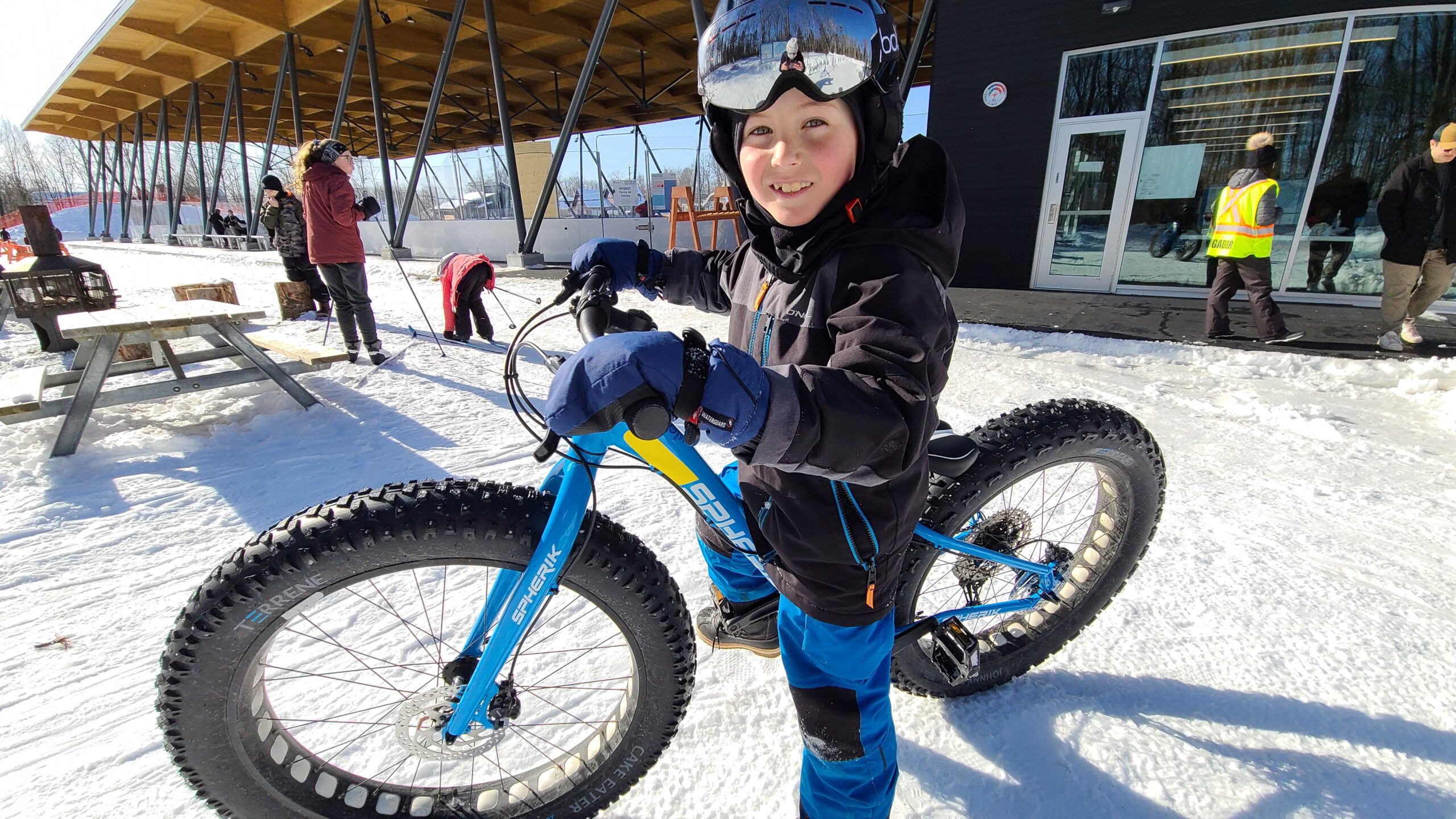 Fat biking activities and Winter Wear Rental in Quebec City